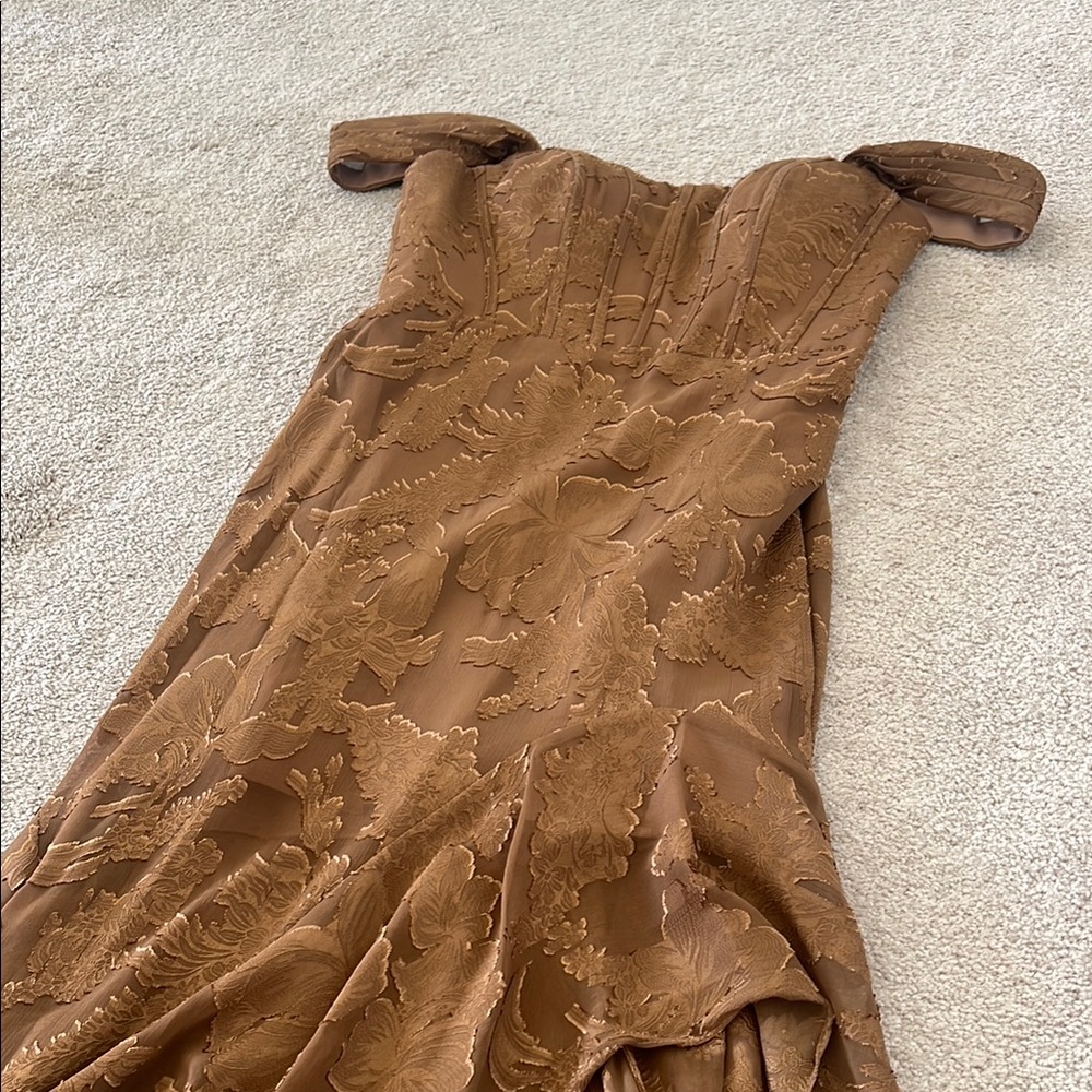 Azazie Elegant Vintage Floral Dress